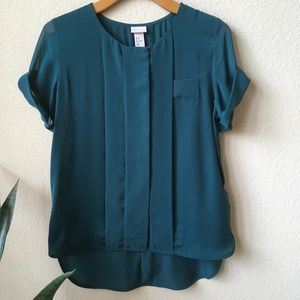 H&M Pleated Blouse